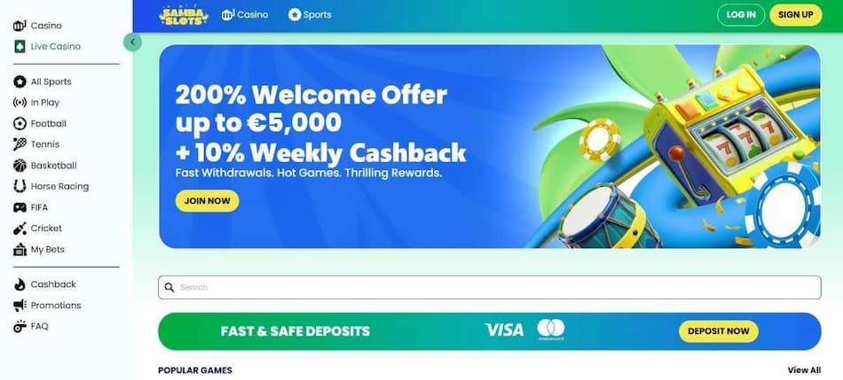 samba slots